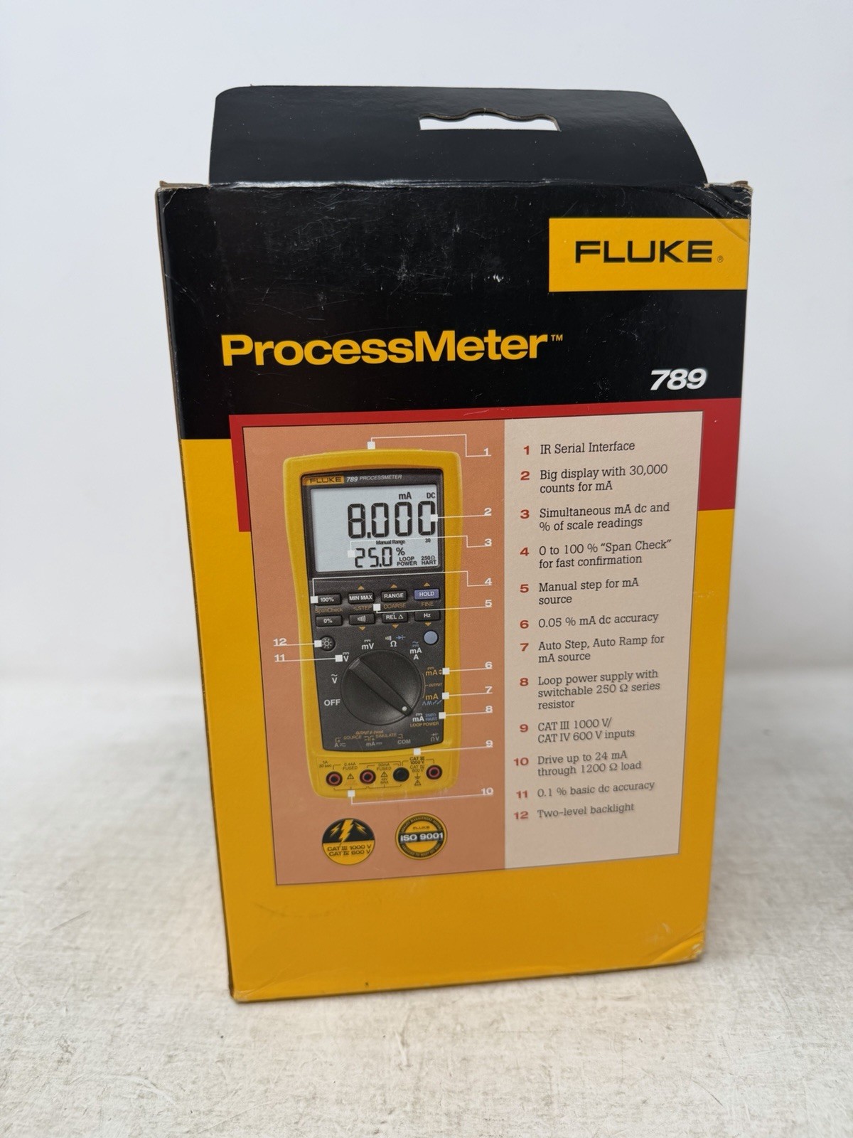 Fluke 789 Processmeter Handheld Multimeter 1633984