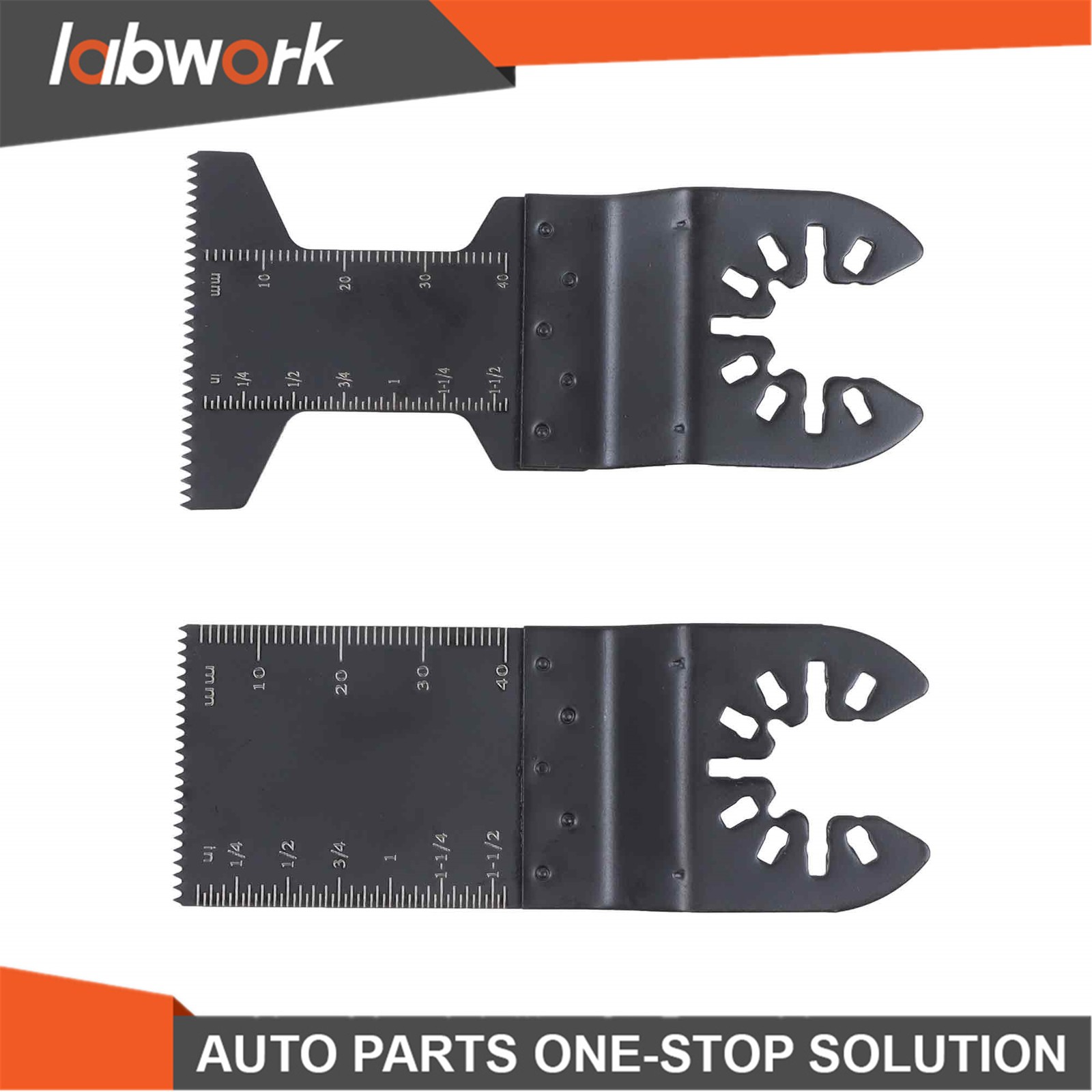 Labwork 100 Pack Multitool Blades Kit Japanese Tooth Oscillating Saw Blades