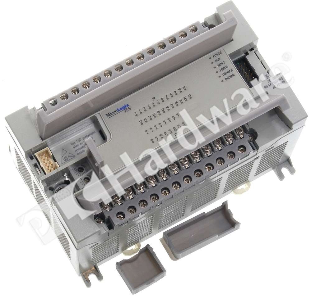 Allen Bradley 1762-L40BWA Ser C MicroLogix 1200 24-In/16-Out AC Power Controller