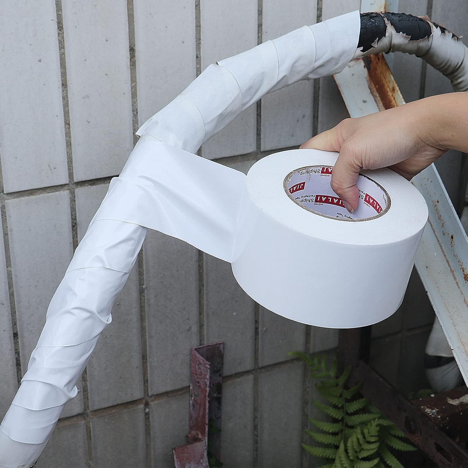 White 4″ Industrial Duct Tape 55 Yds 9 Mil Heavy Duty Waterproof No Residue Craf