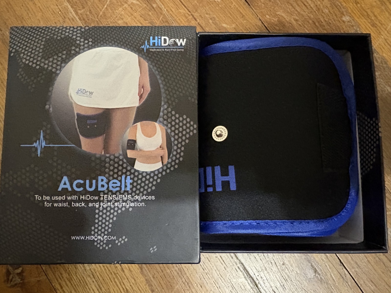 HiDow Pro Touch 6-12 TENS/EMS Unit 2-Channel Handheld Rehab Therapy