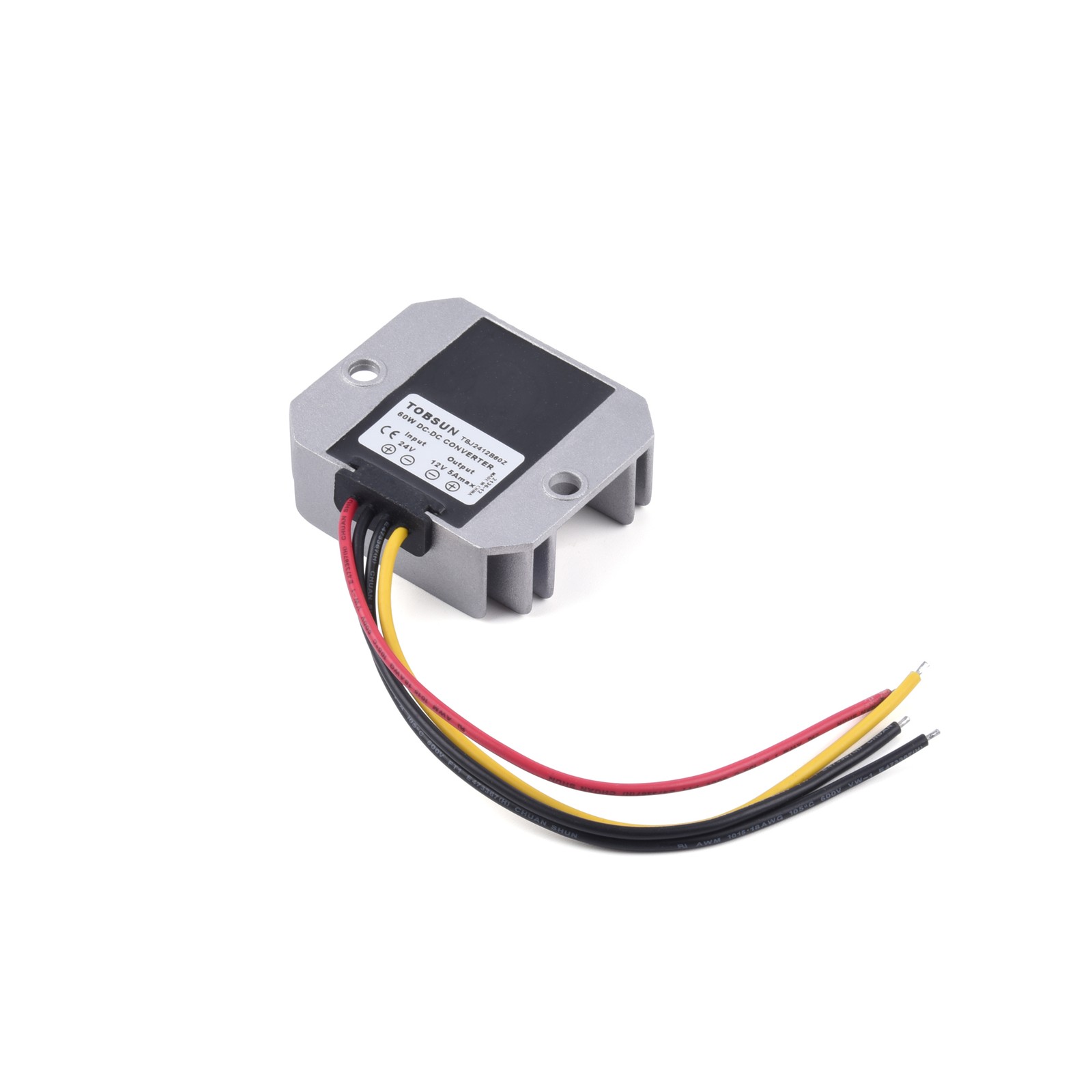 12V/24V to 5V DC/DC Power Converter 10A 50W Step Down Voltage Buck Regulator