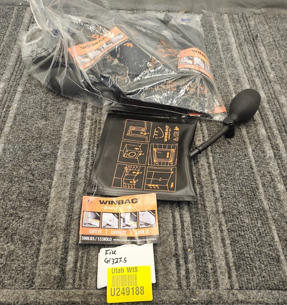 (QTY 5) Winbag 300 Pounds Lifting Power Bag Size 6.25″ W x 5.75″ L.