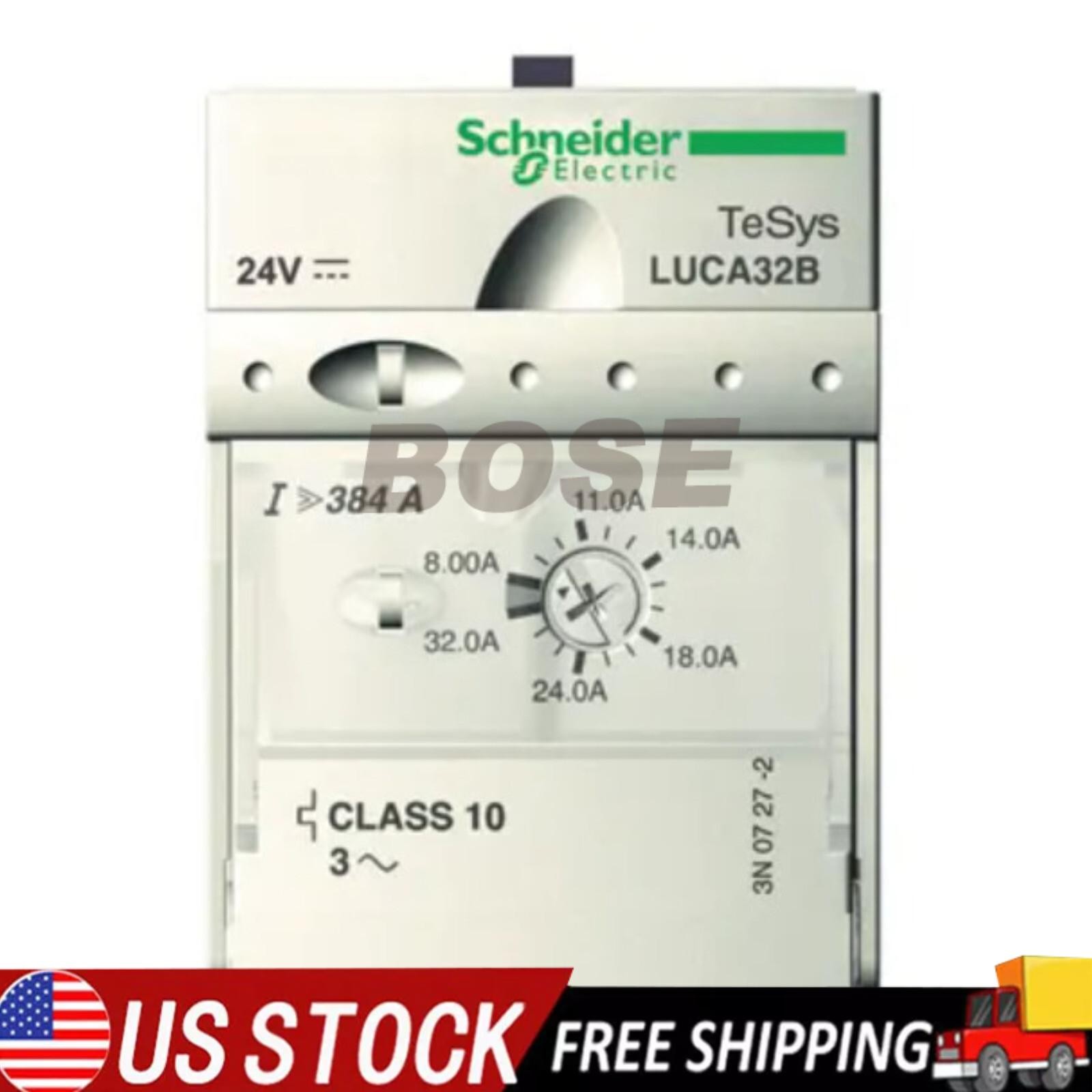 NEW Schneider Electric LUCA32B 8-32A 3P 240V~ Standard Motor Control Unit