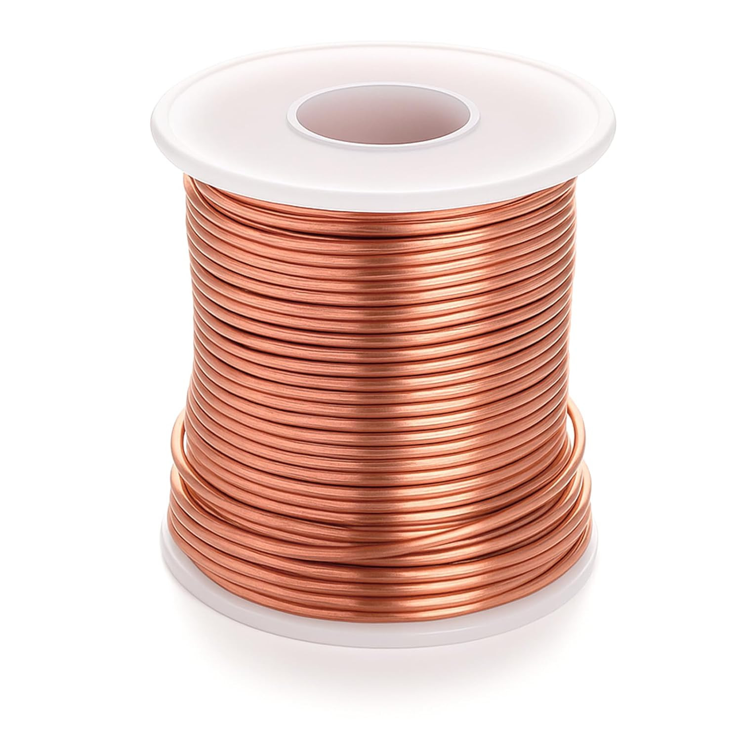 14 Gauge Bare Copper Wire 1.6mm 98ft Dead Soft Solid 1lb Spool Electroculture