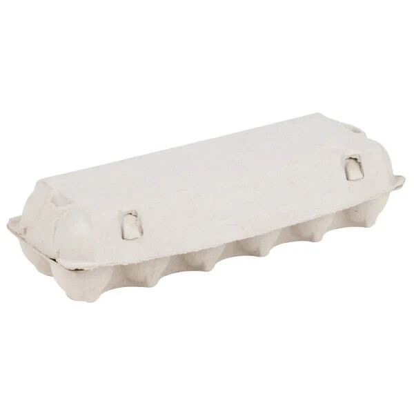 25 empty pack Products Blank Natural Pulp Egg Cartons Holds 12 Eggs-recycled