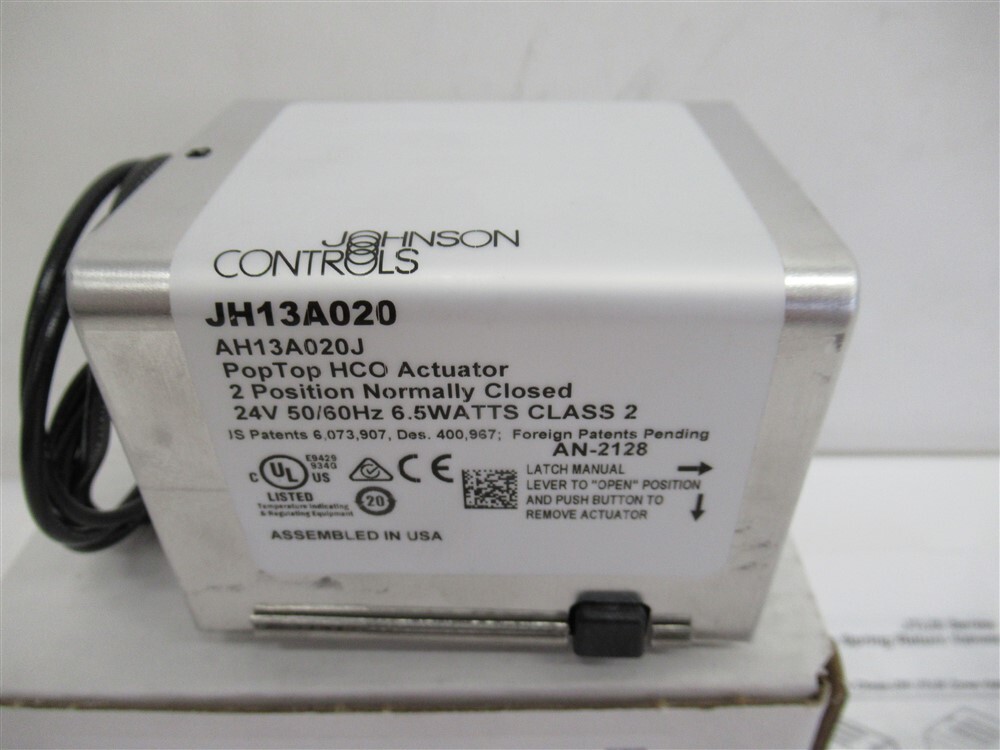 Johnson Controls JH13A020 / AH13A020, 24V PopTop HCO Actuator