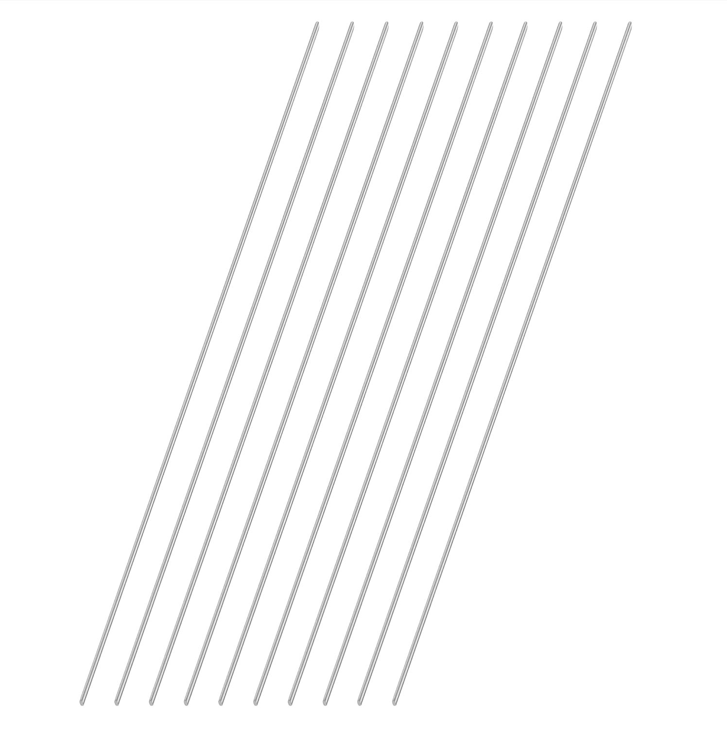 304 Stainless Steel Round Rods 1mm x 300mm – Durable Model Making Essentials