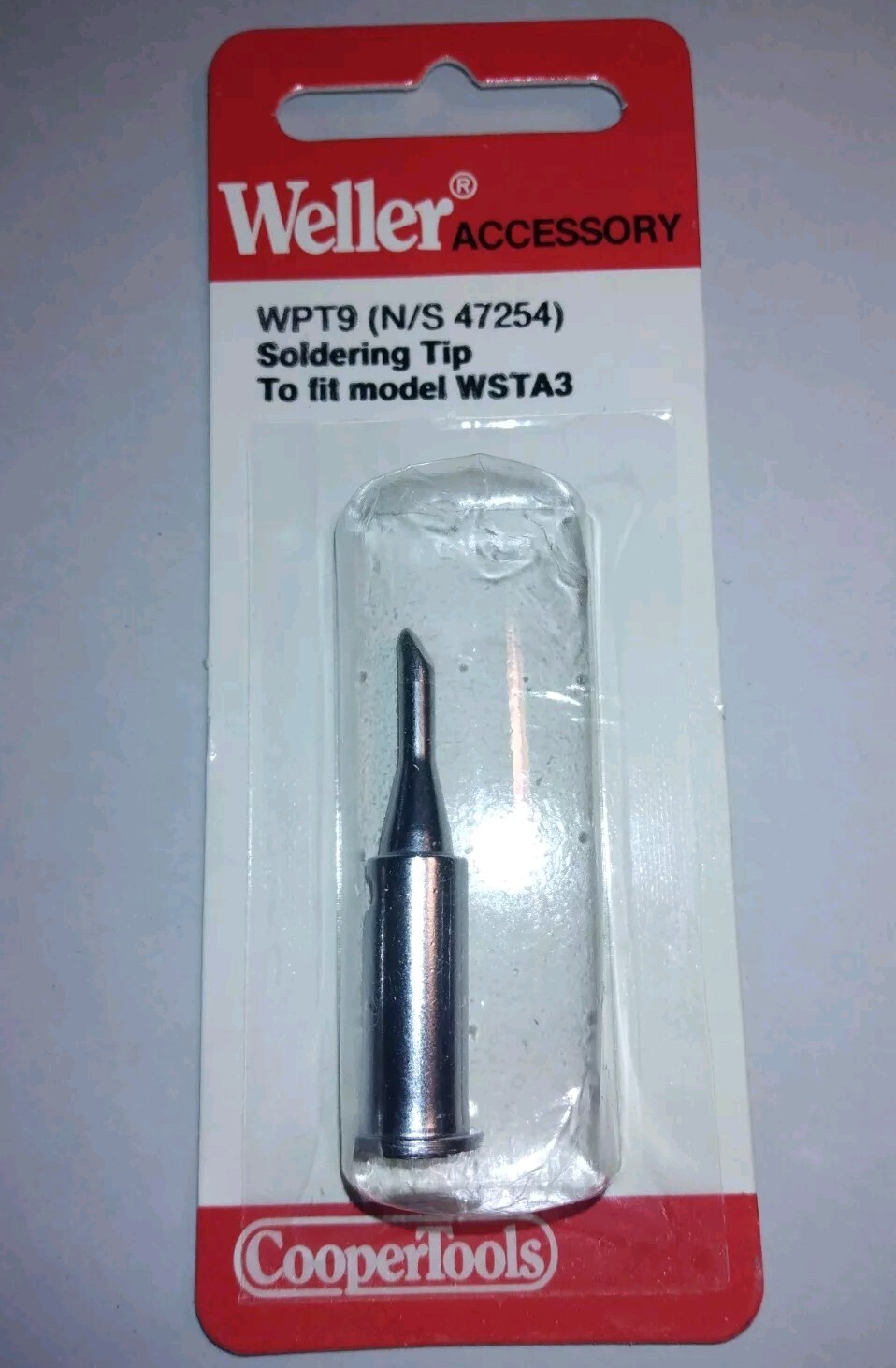 WELLER WPT9 WPT TAPER CHISEL TIP 5.0mm for WSTA3/WPA2