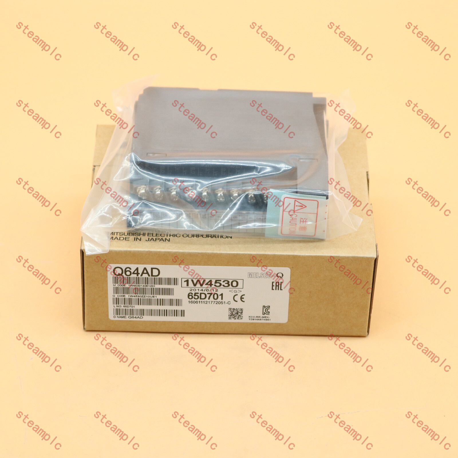 New Mitsubishi Q64AD Digital Conversion Unit 4 Channels 1 years warranty