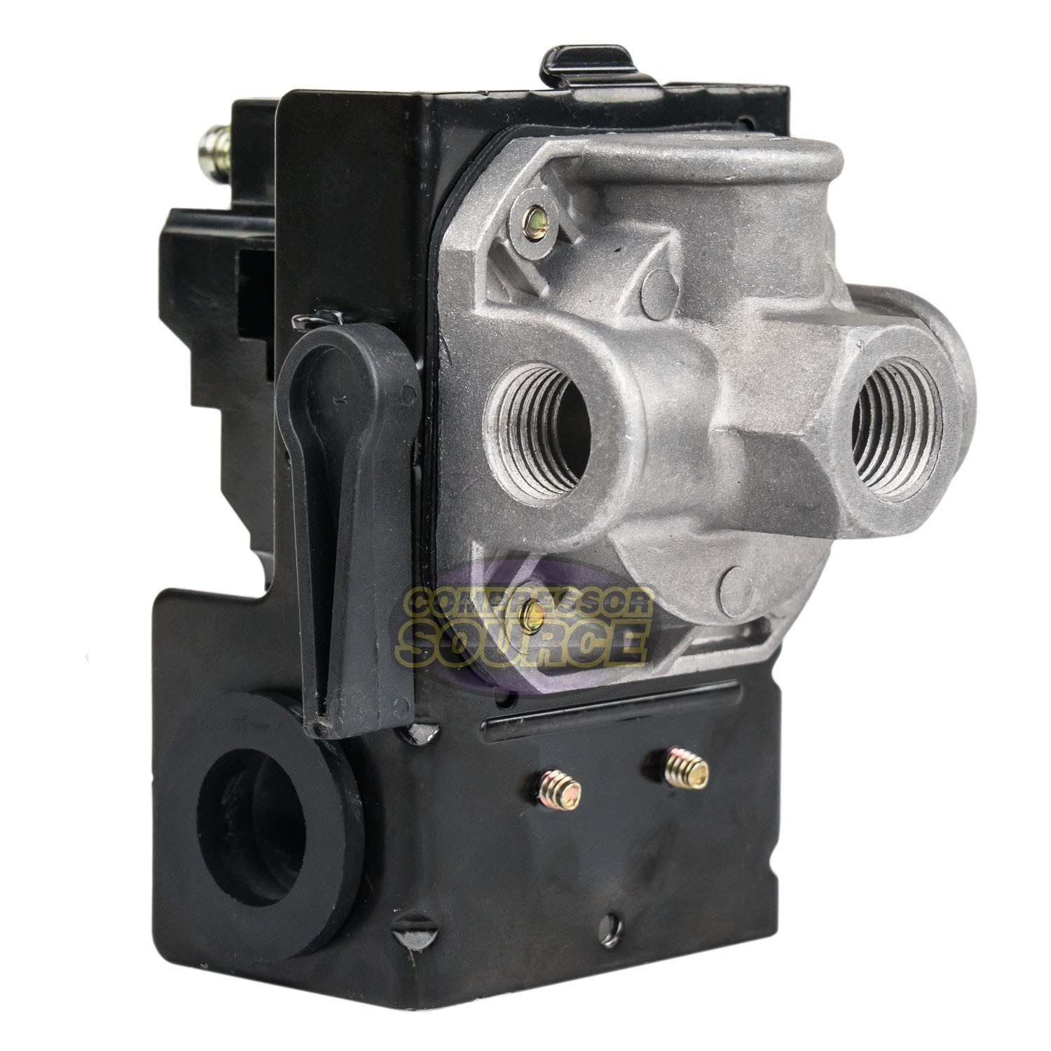 Heavy Duty 25 Amp Air Compressor Pressure Switch Control 140-175 PSI 4 Port