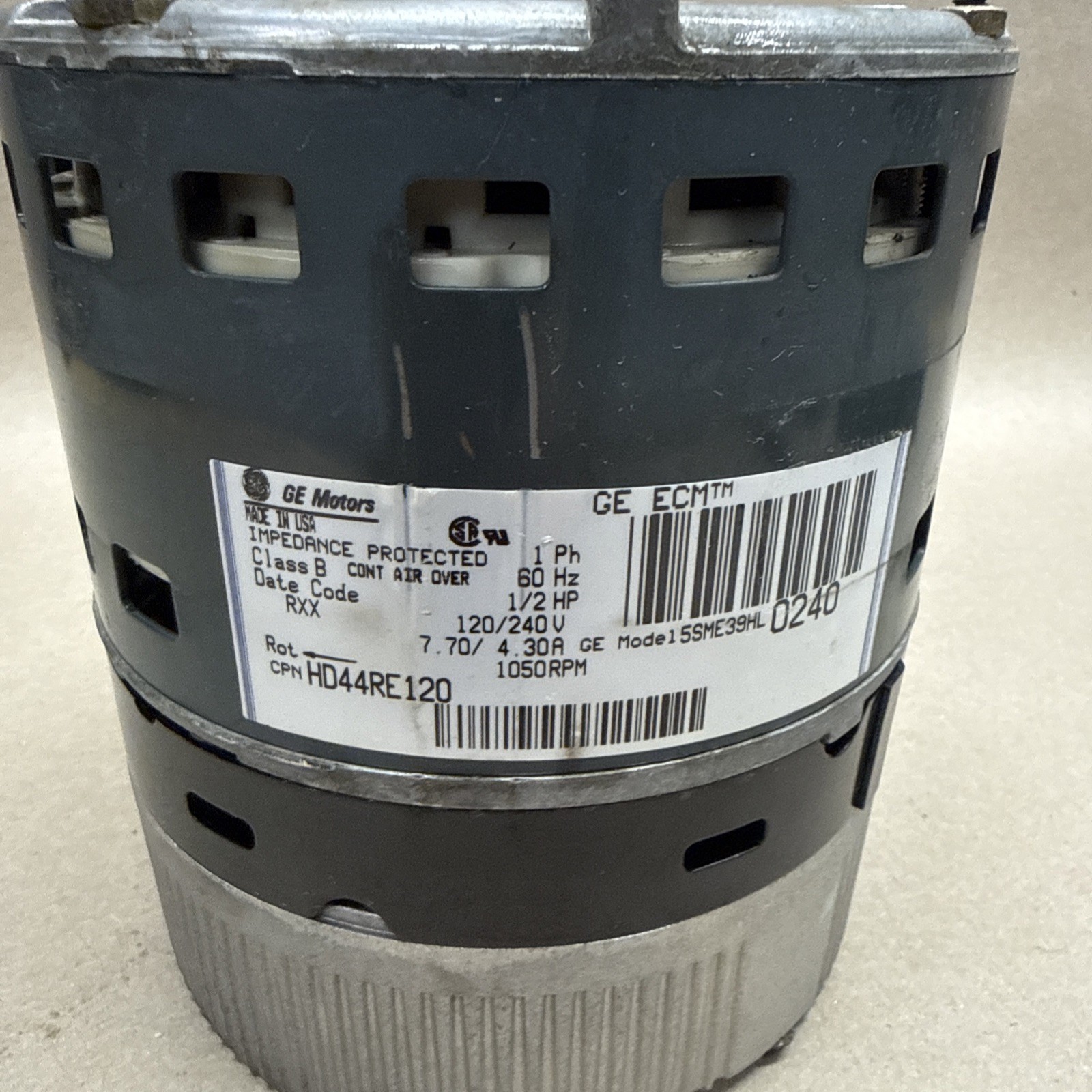 GE ECM EH01 1/2 HP HD44RE120 5SME39HL Motor With Module GC08