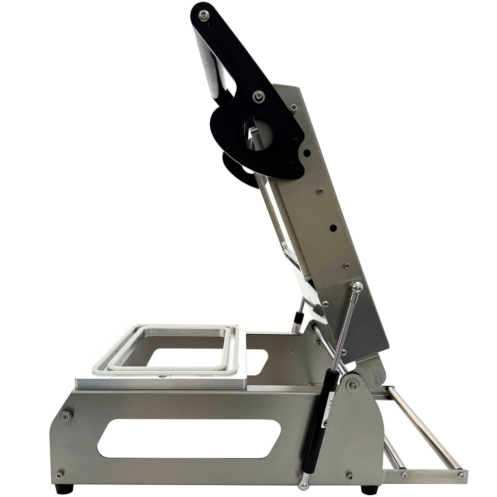 Hand-Operated Industrial Food Tray Sealer 0.8KW Manual Plastic Container Sealer