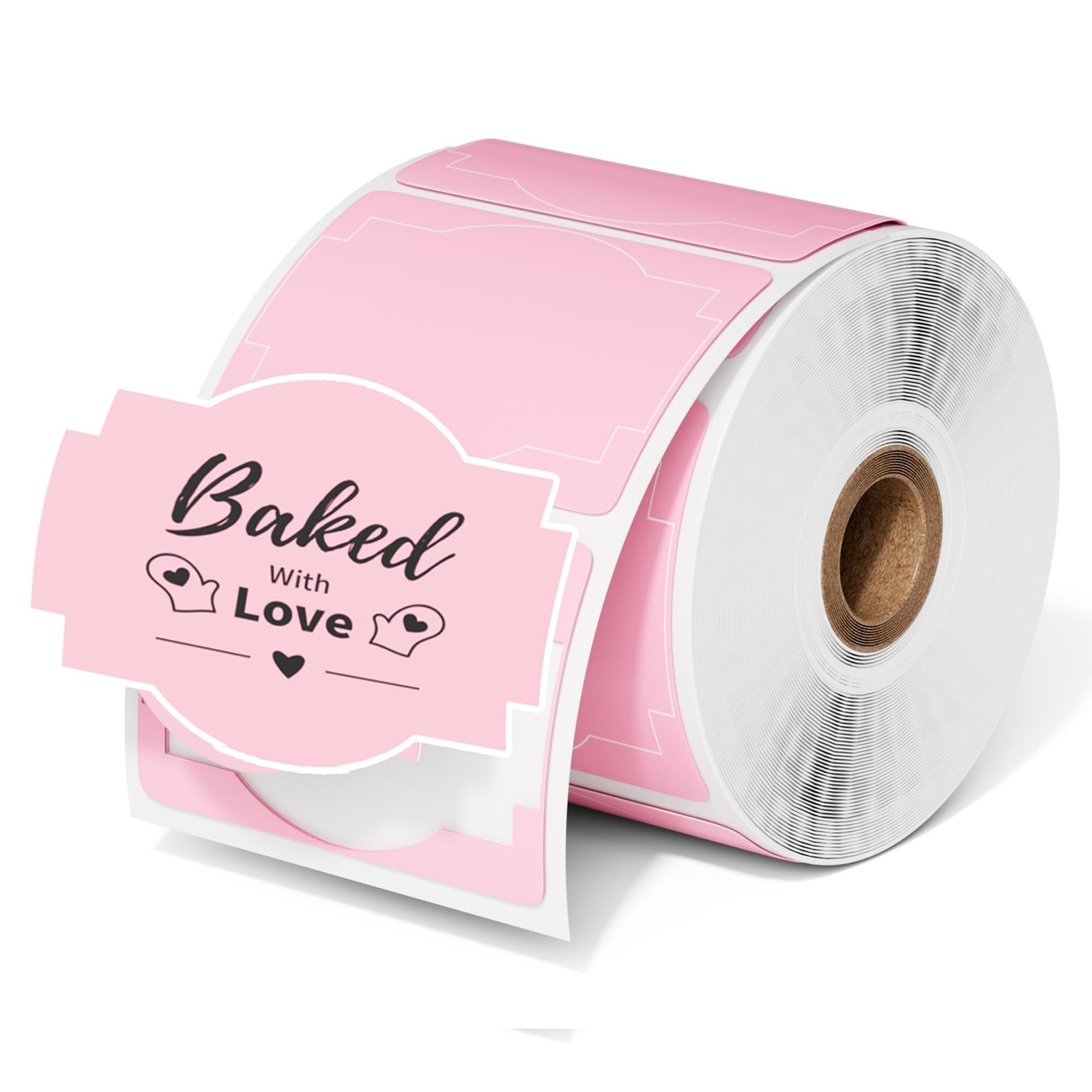 Phomemo Pink Thermal Labels for Shipping Label Printer 3”x2”-1,