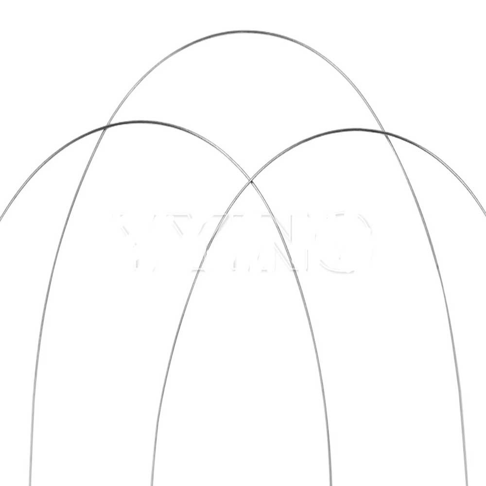 Dental Super Elastic Niti Arch Wire Round Ovoid Form Bracket Braces 10 packs