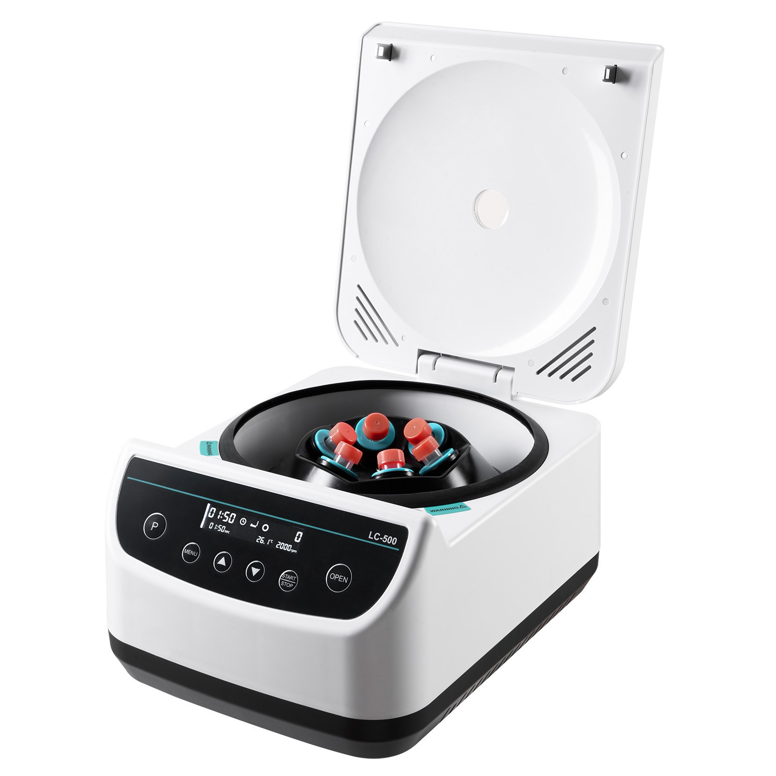 Centrifuge Machine 2/5/10/15/50ml Speed 500-4000rpm with 1 Rotor and Timer