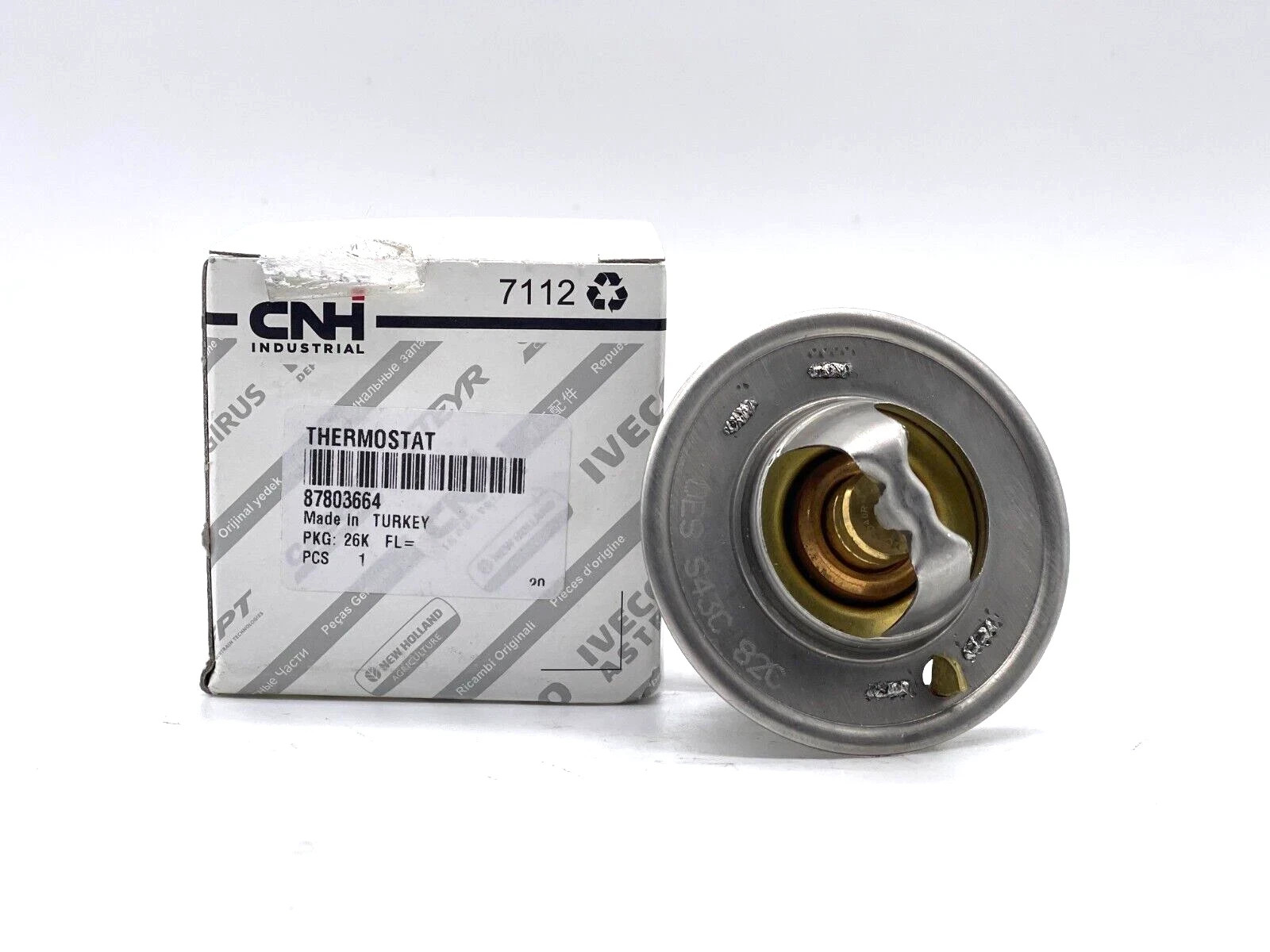 87803664 OEM thermostat Ford New Holland Iveco CNH SAME DAY SHIPPING(SEE DETAILS