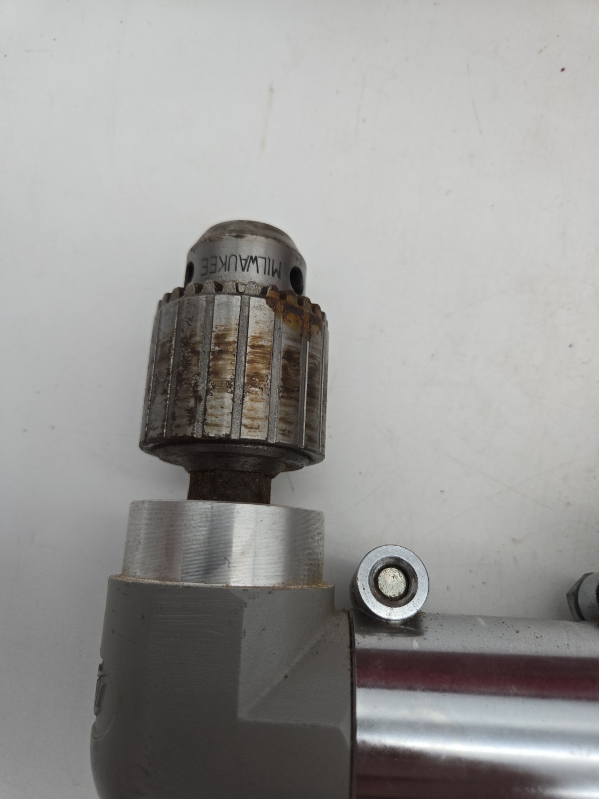 Milwaukee 1/2″ Two Speed Drill 48-06-2871 With Right Angle Drive 1107-1 (1CN)