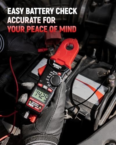 KAIWEETS Digital Clamp Meter Automotive Multimeter NCV AC/DC Current Tester