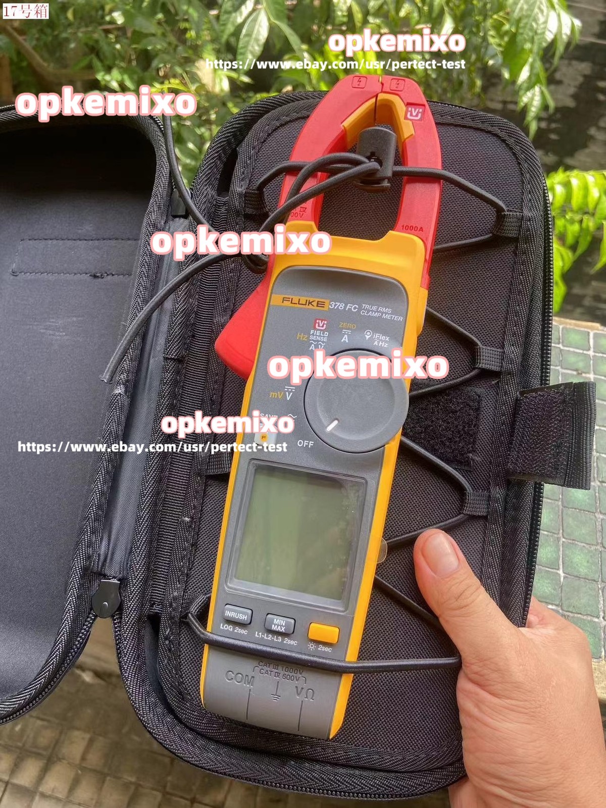 NEW Fluke 378 FC Non-Contact Voltage True-RMS AC/DC Clamp Meter with iFlex