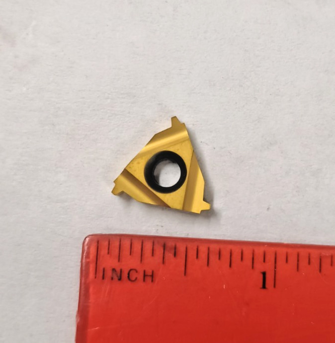 Hertel Laydown Threading Insert Internal ACME Thread 12 TPI» Tic-Tin RH 53439980