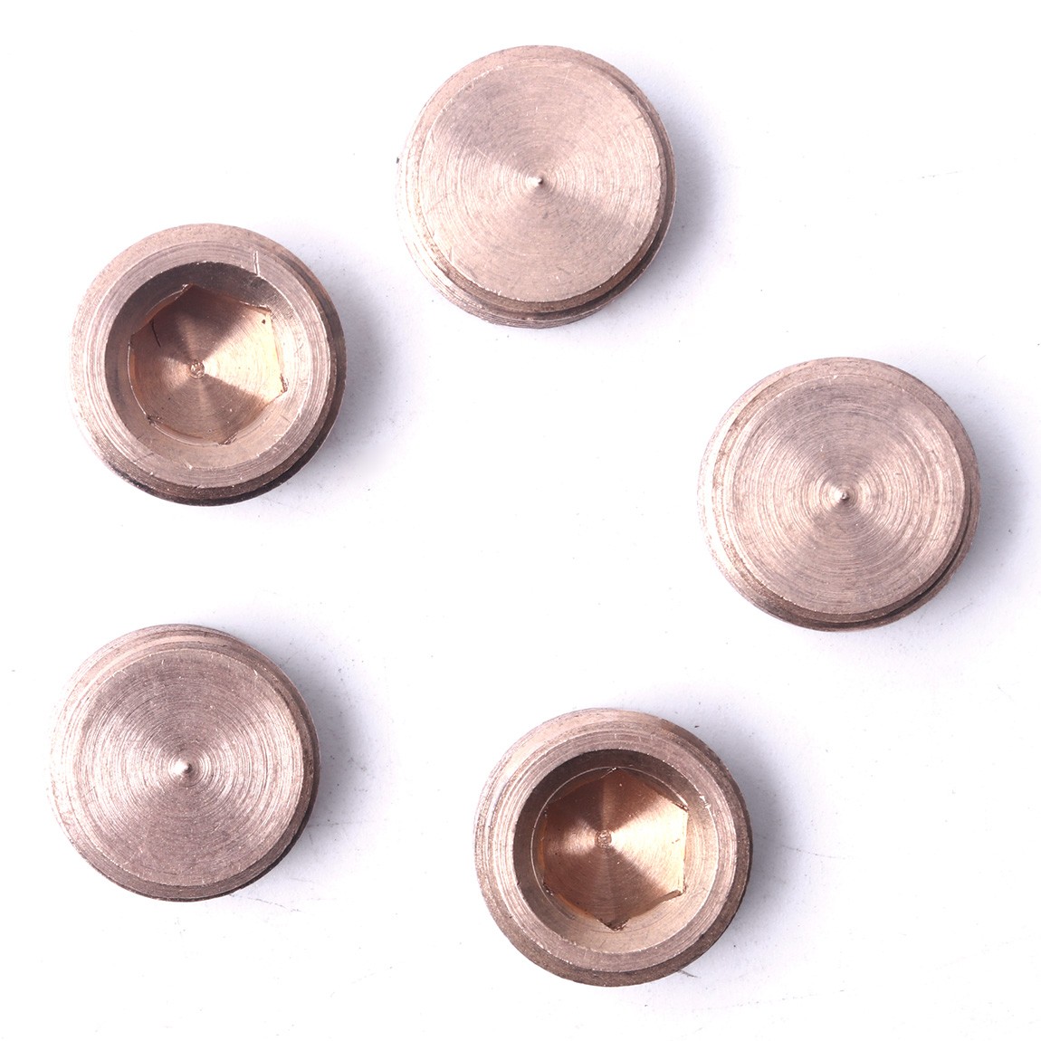 20PCS Pipe Plug 1/8″ 1/4″ 3/8″ 1/2″ Male Thread Hex Internal Head Socket Fitting