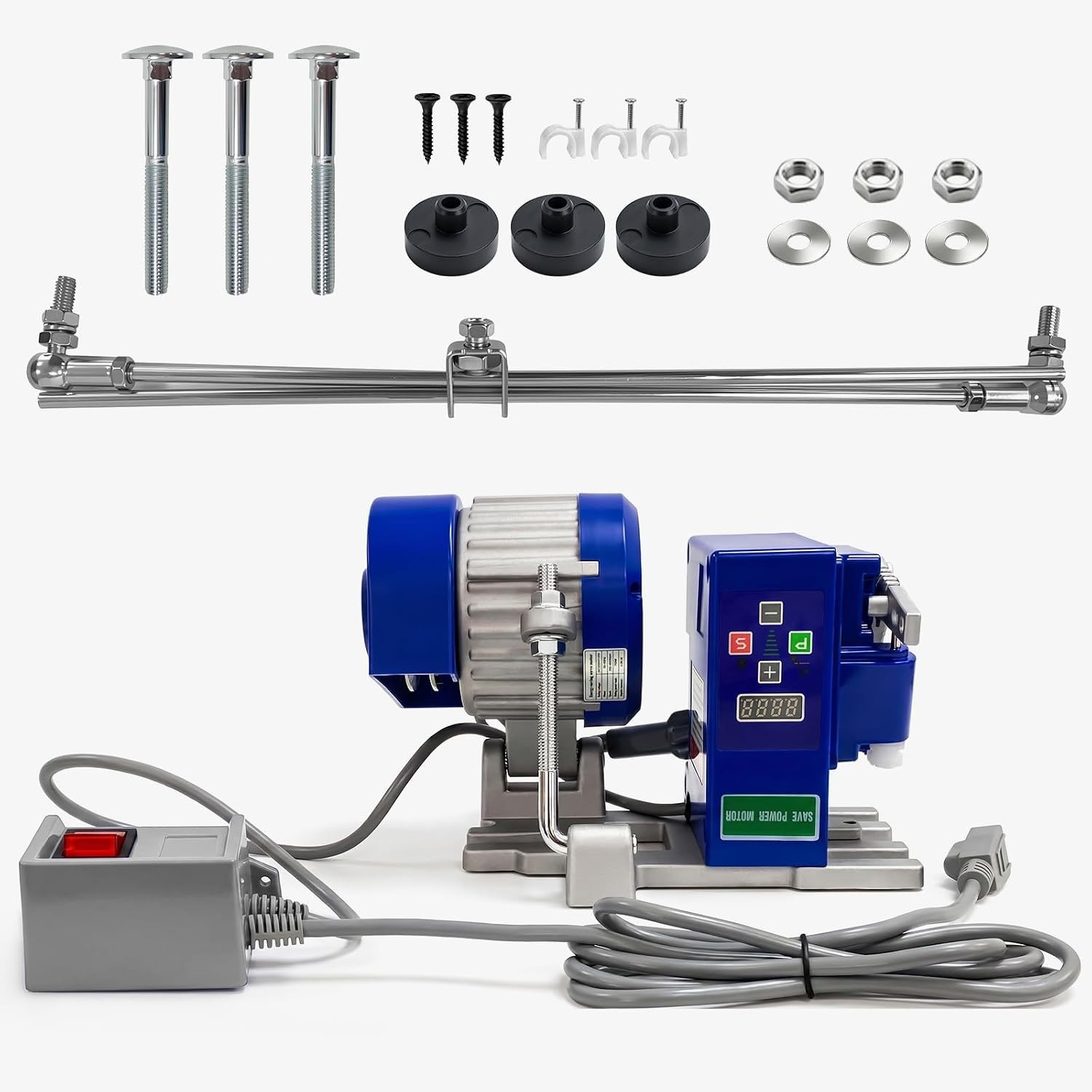 Sewing Machine Servo Motor, AC110V, 750W/1HP, Energy-Saving Servo Motor, Speed 2