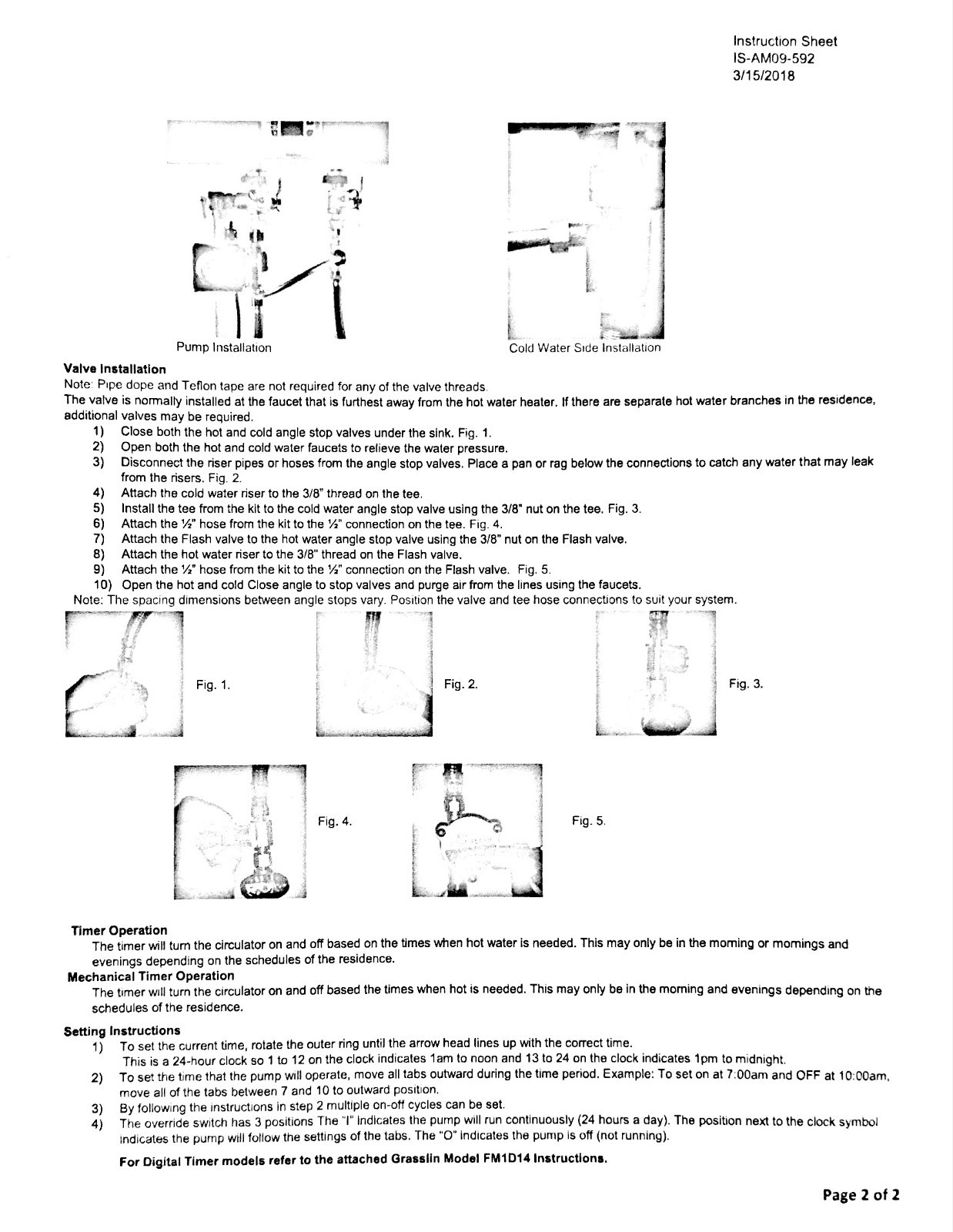 Aquamotion AMH1K-6UVZT1 – For Tankless Water Heaters Without Built-In Pump