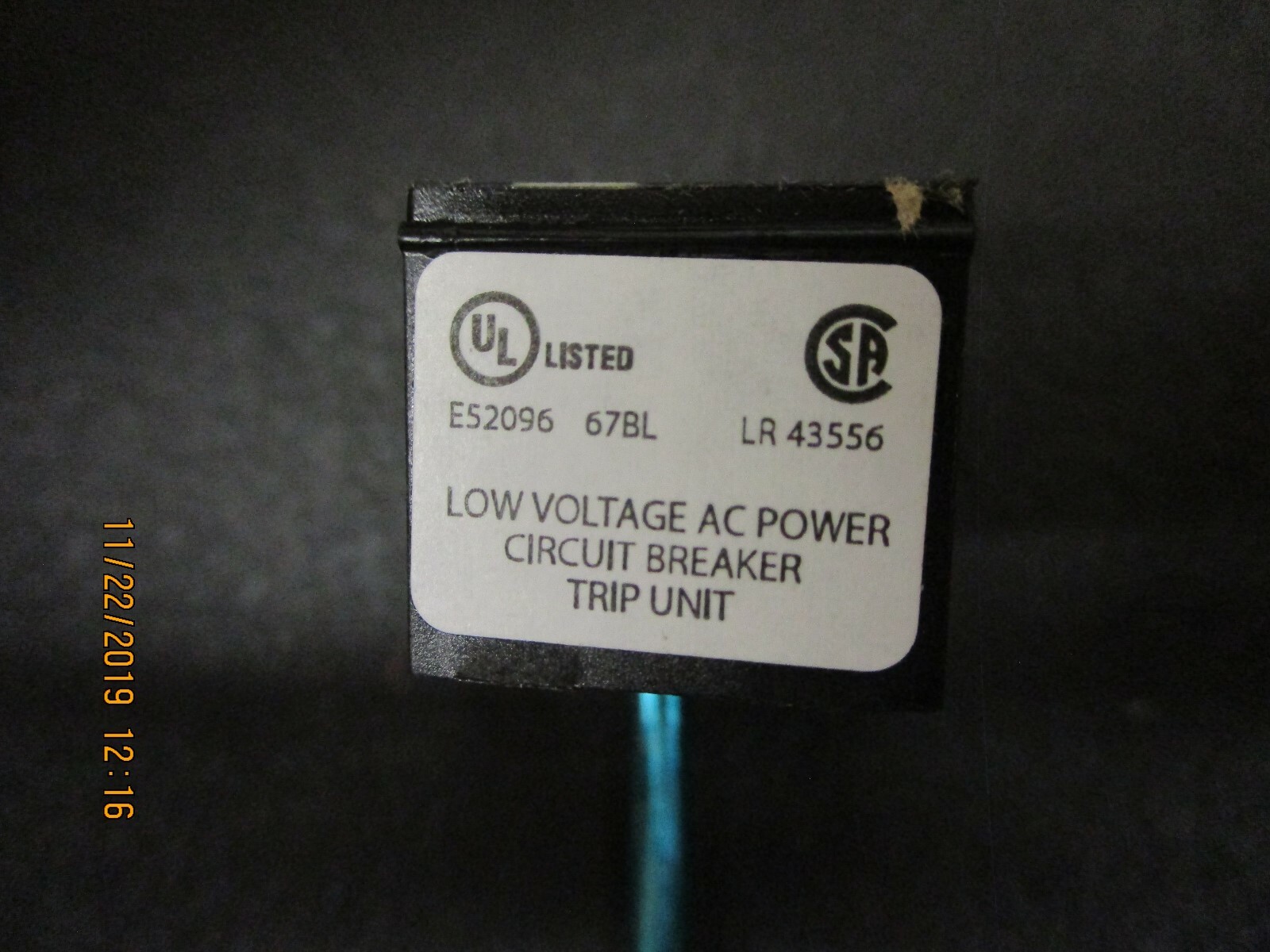 New, EATON, M3NRG0600, NARROW FRAME CURRENT SENSORS AND RATING PLUG KIT