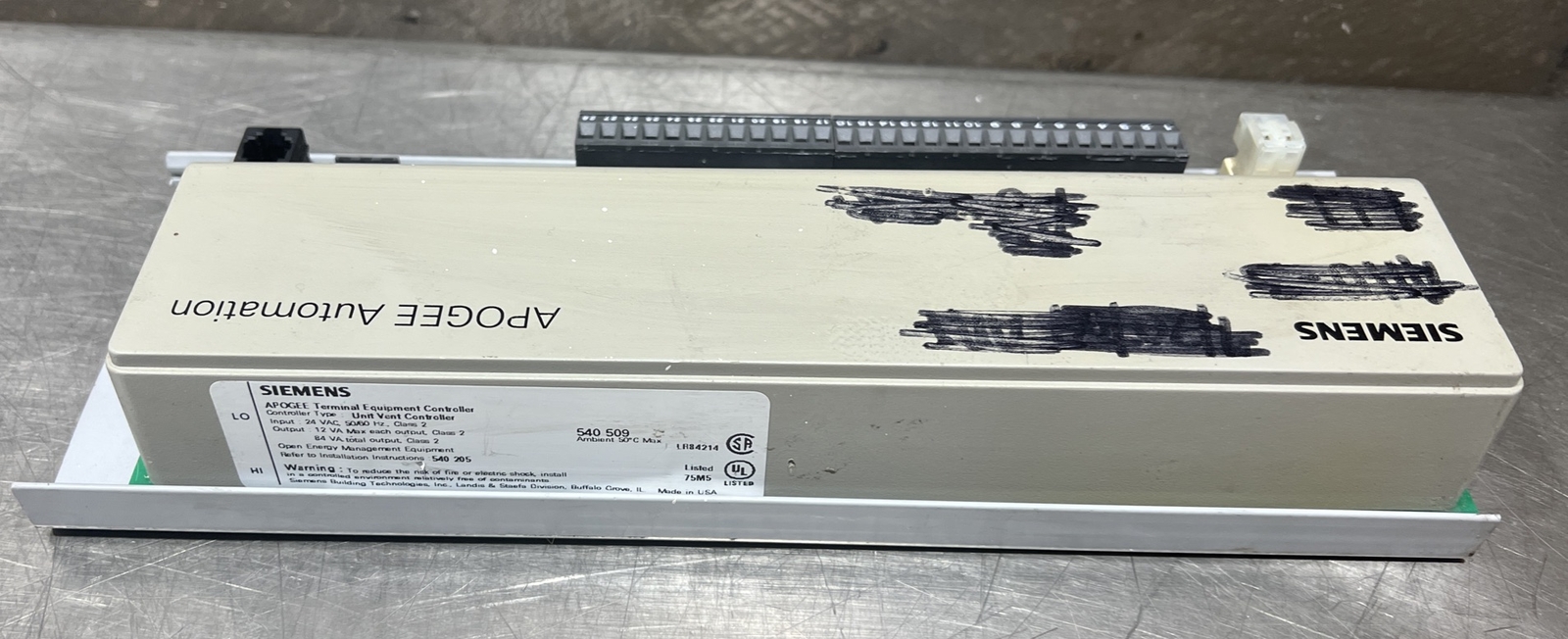Siemens 540-509 BACnet Used Surplus