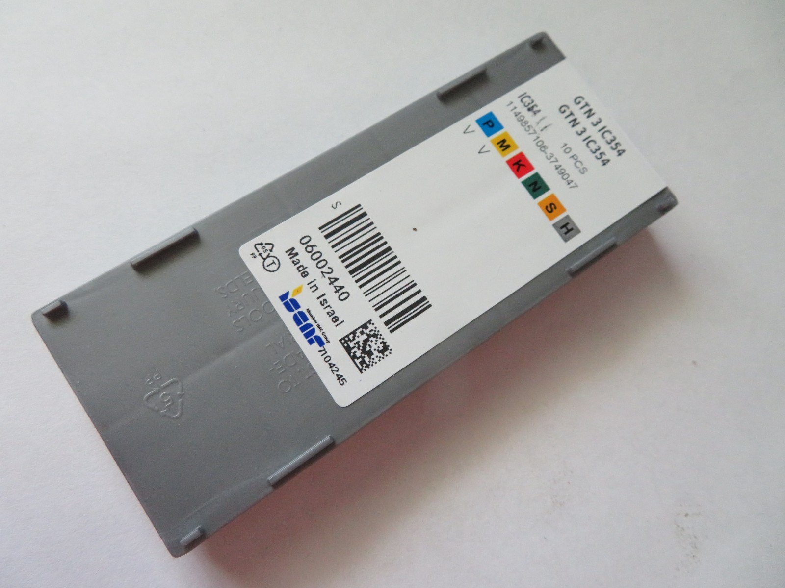 10 pcs ISCAR GTN3 / GTN 3 Grade IC354 Carbide Parting Grooving Inserts ISRAEL