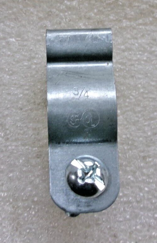 T & B 6H1 B GALVANIZED STEEL HANGERS 3/4″ W/BOLT & NUT BOX OF 100 PCS #188A