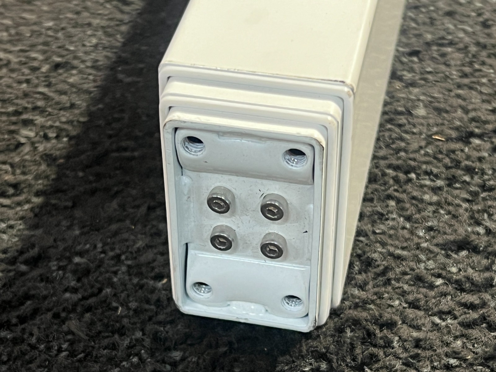 Progressive Automations FLT-05-White Adjustable Desk Leg Column, Leg Only White