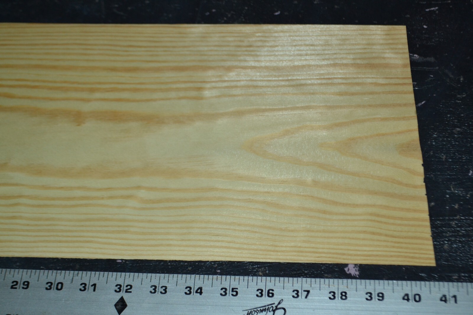 Yellow Pine Raw Wood Veneer Sheet 8.5 x 39 inches 1/42nd N5942-91