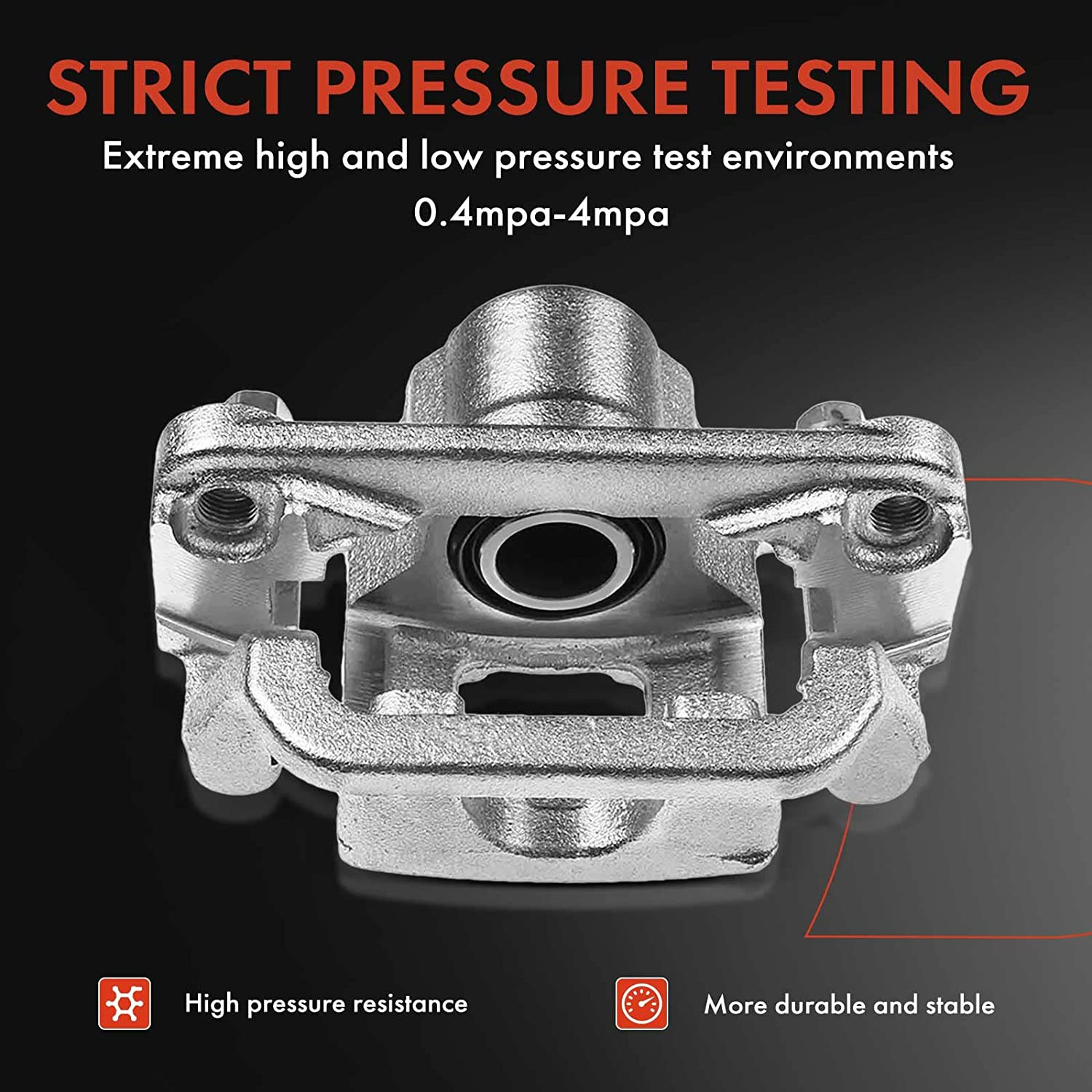Rear Brake Caliper Ram 1500 2011-2018, 1500 Classic 2019-2023, Durango 2004-2009