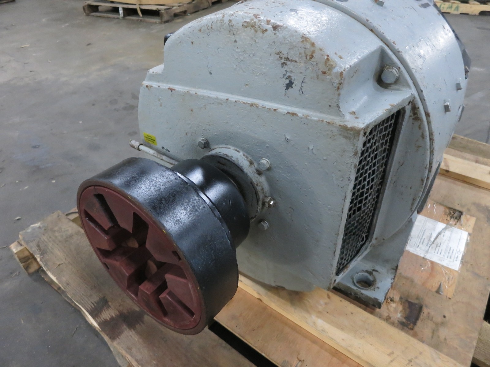 GE 50 HP DC Motor 5CD405E527 500V 1750/2250 RPM SVSP 500 VDC Kinamatic 83A