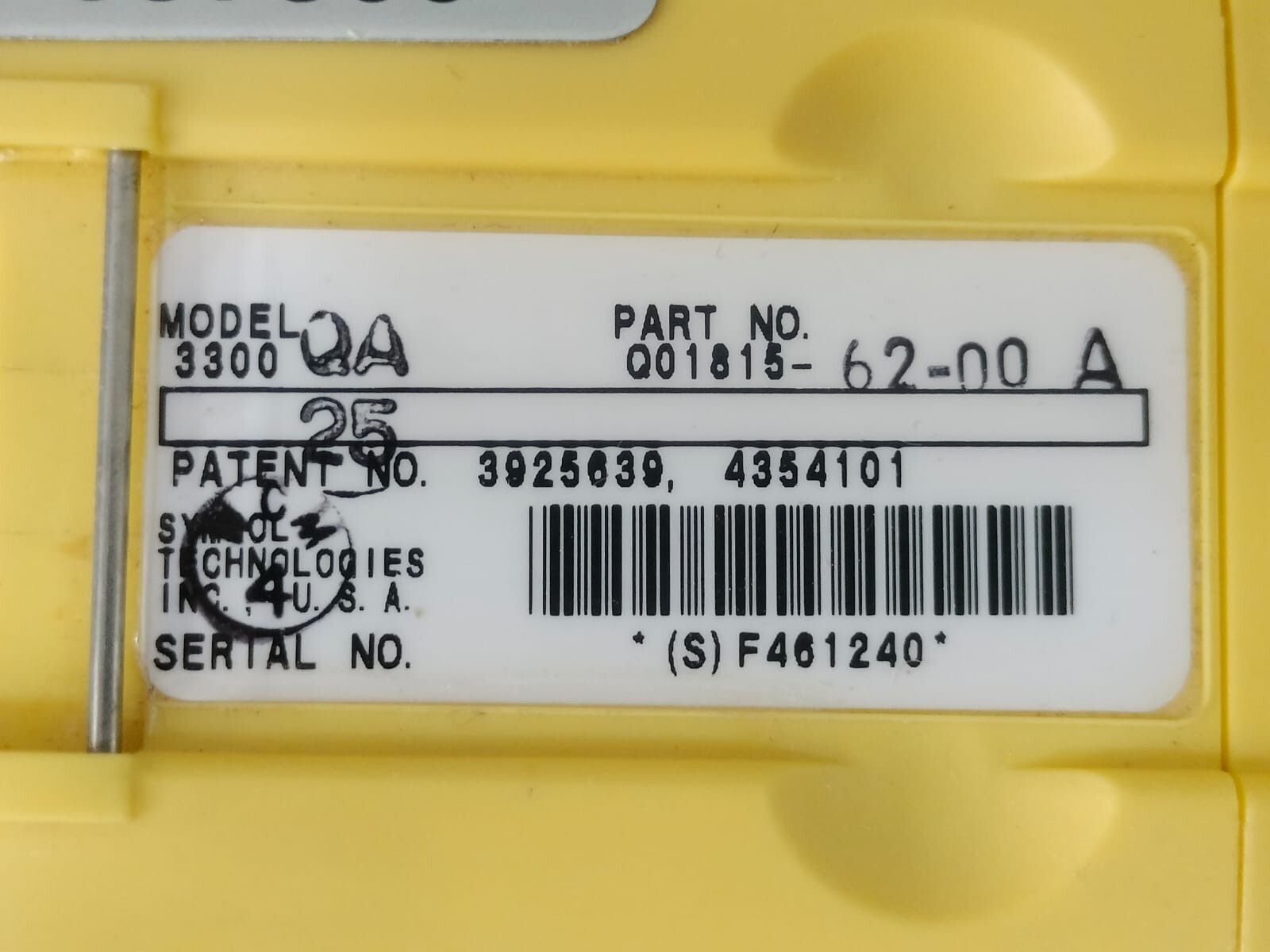 Trimble TDC1 Survey Data Collector 3300 QA / 001815-62-00 A W/O ANY ACCS.
