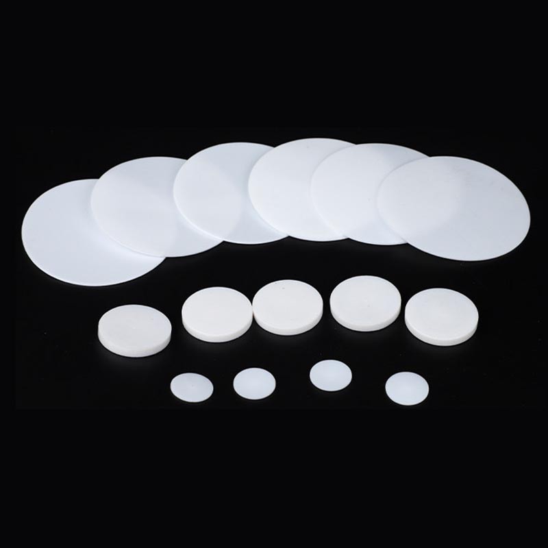 10Pcs 5-100 Mm PTFE Solid Round Seal Gaskets Disc Thick 0.5/1/1.5/2/3/4/5/6/8 Mm