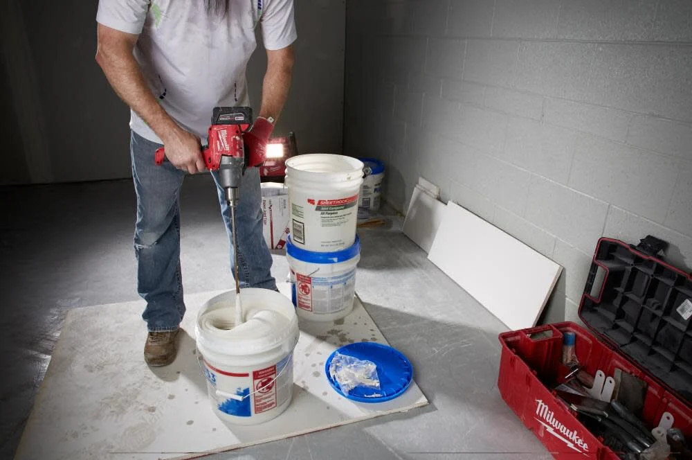 Milwaukee M18 Fuel Mud Mixer With 180 Handle