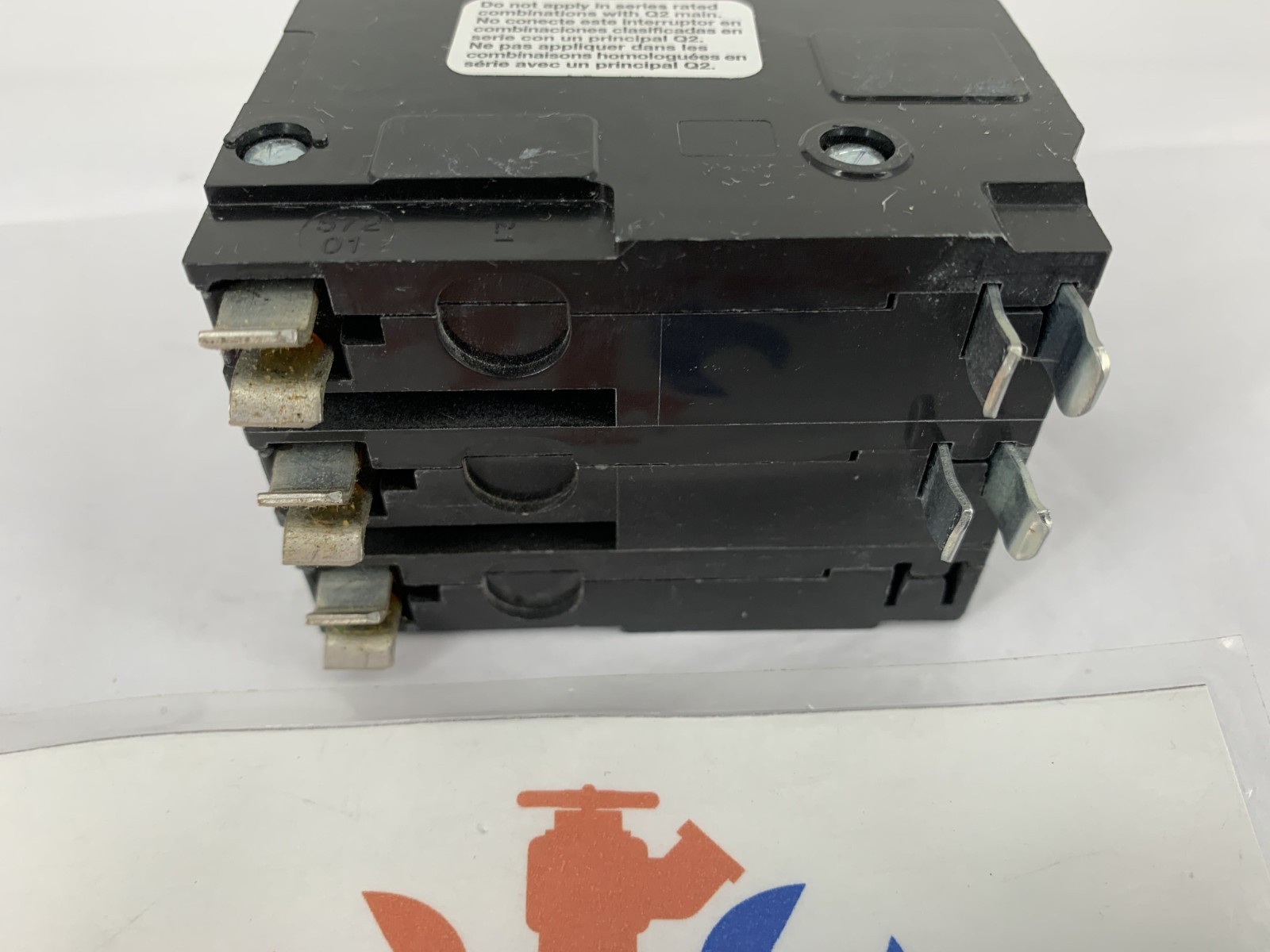 Square D QO340 40A 3P 120/240VAC Plug-On Miniature Circuit Breaker
