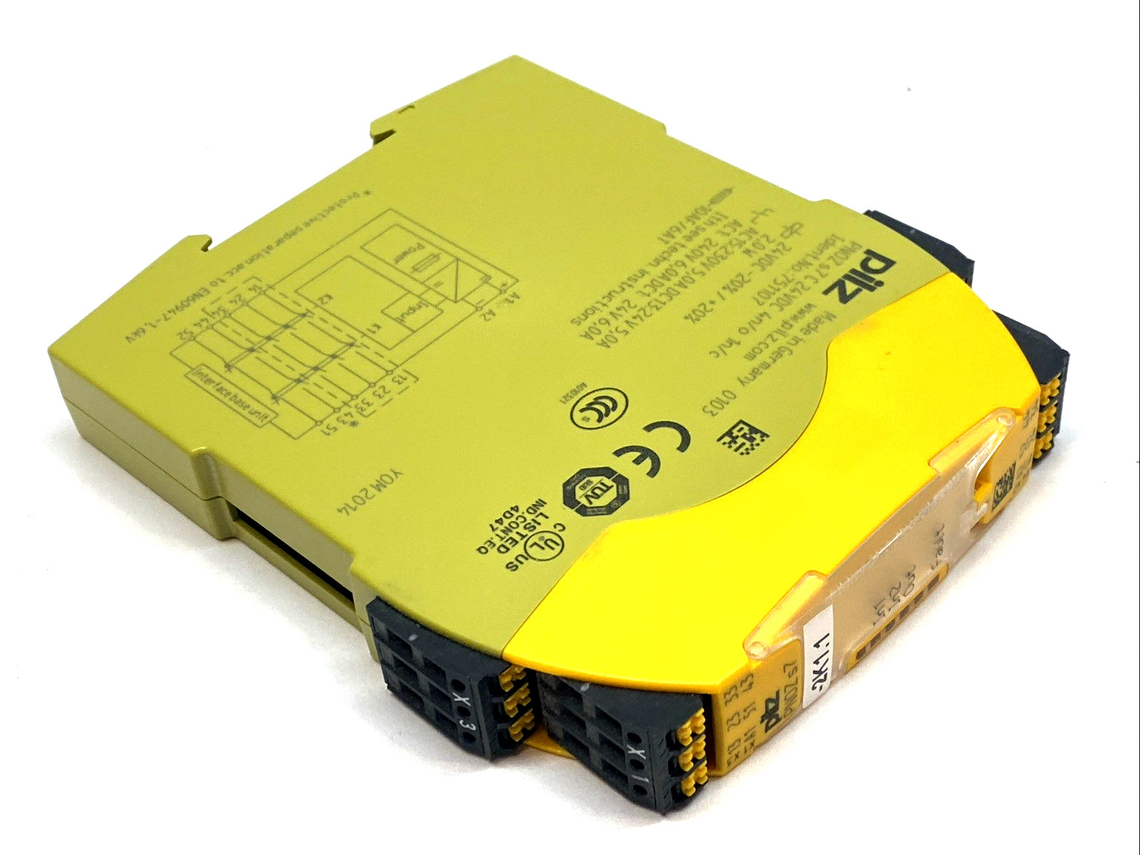 Pilz PNOZ s7 C Contact Expansion Relay 24VDC 4NO 1NC DIN Rail 751107