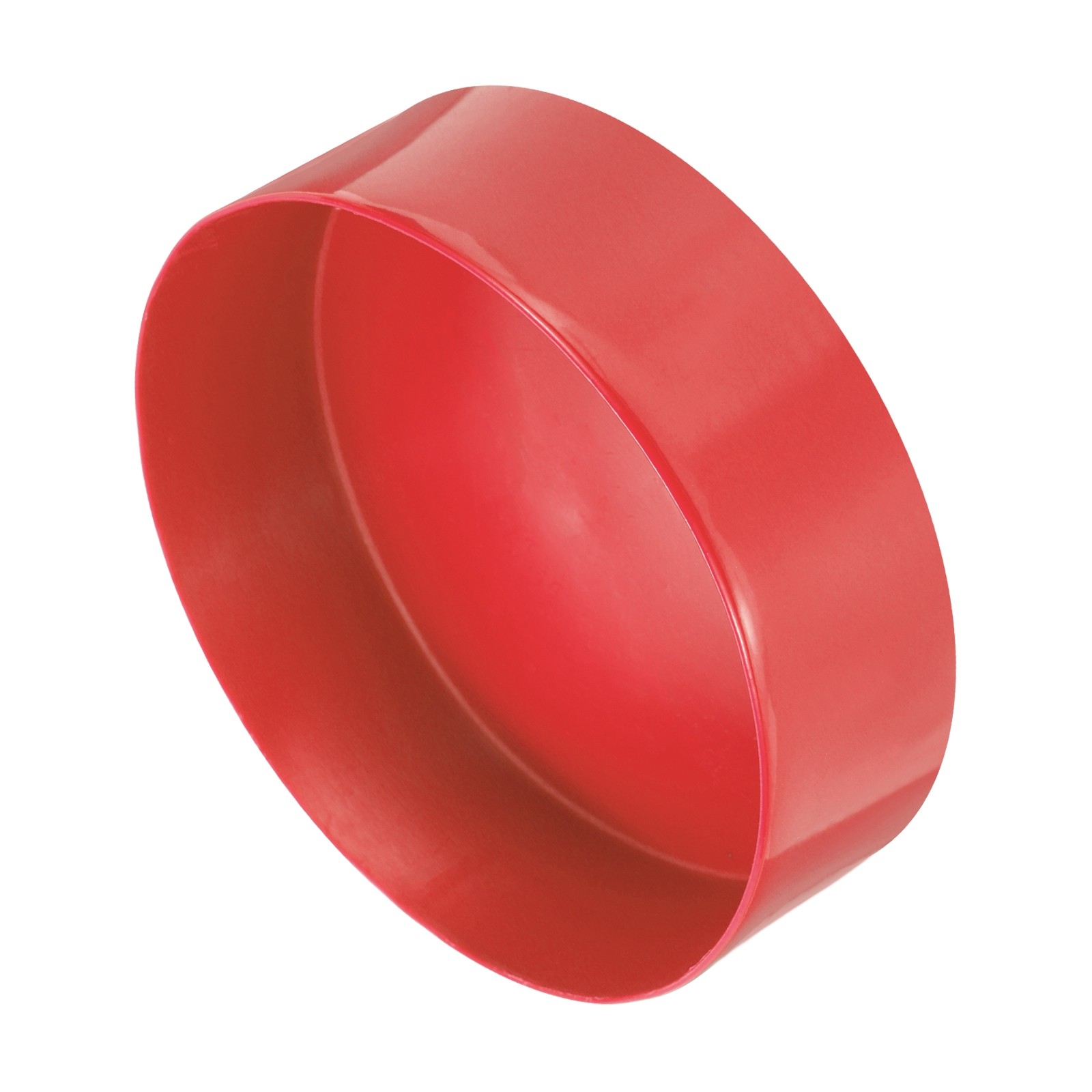 170mm(6.7 inch) Rubber End Caps Round Vinyl Plug Insert Red