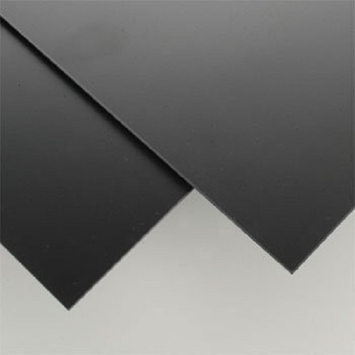 Black Polystyrene Plastic Sheet – 0.030″ Thick – 24″x24″ – Vacuum Forming