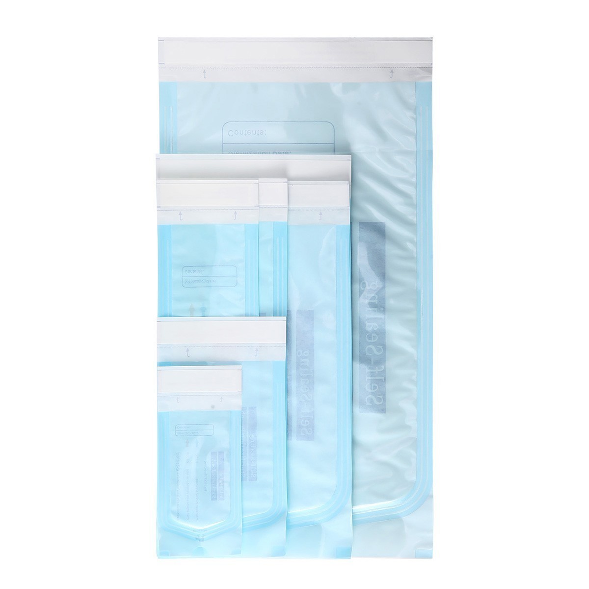 200pcs/Box Medical Self Sterilization Pouches Pouch Autoclave Sterilizer Bags