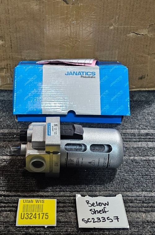 Janatics L1593 Compressed Air Lubricator L1593 1/2″ NPT, 152 Milliliter Capacity