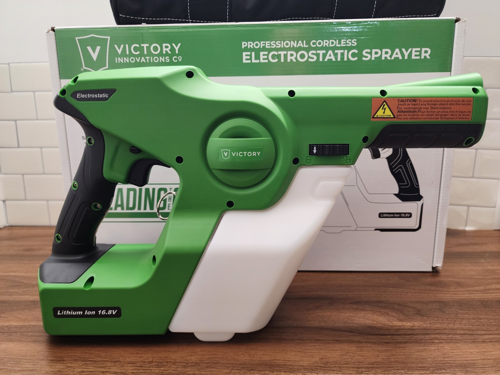 Victory Innovations VP200ESK Cordless Electrostatic Sprayer Kit Handheld NEW