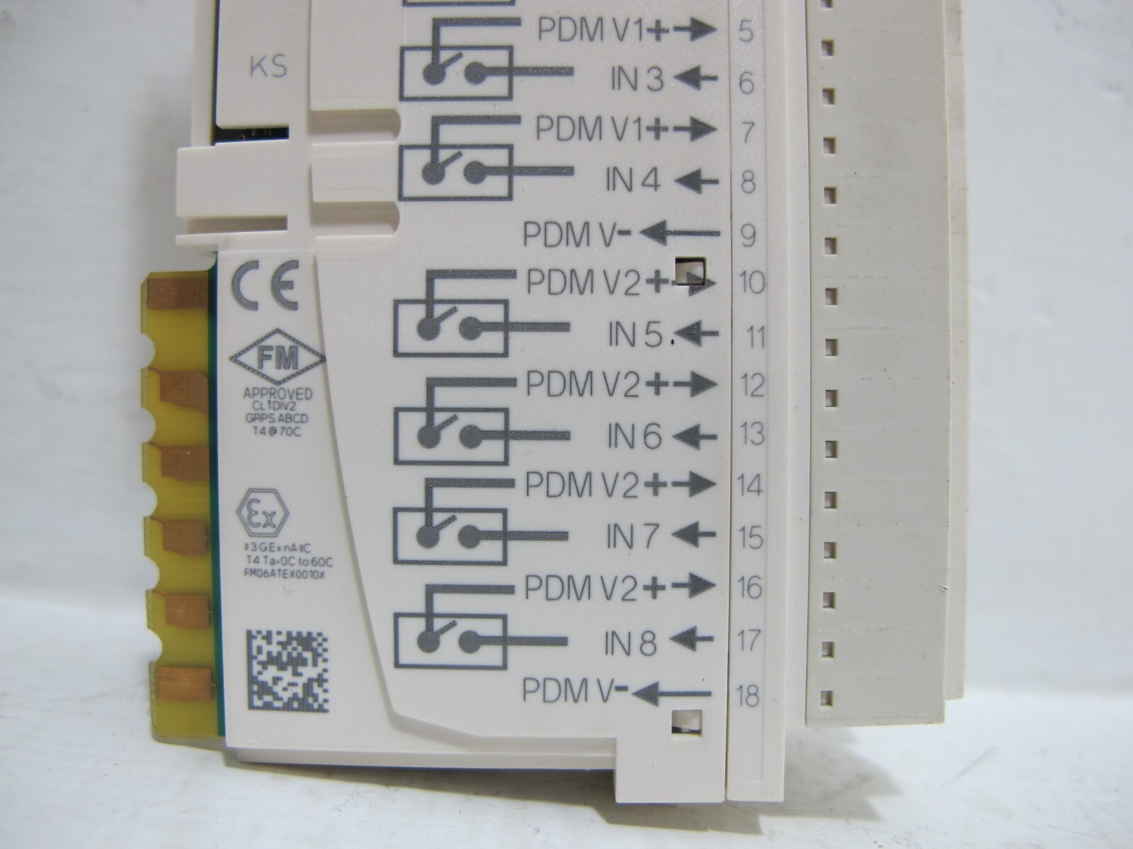 Schneider Electric Advantys STBDDI3725 PLC Input Module STB DDI3725 16 PT IN