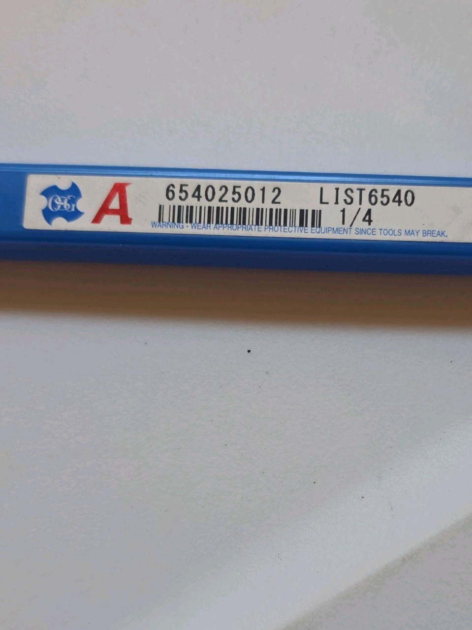 OSG Extra Length Drill Bit: Letter E (0.2500″), 140 deg Point, Solid Carbide