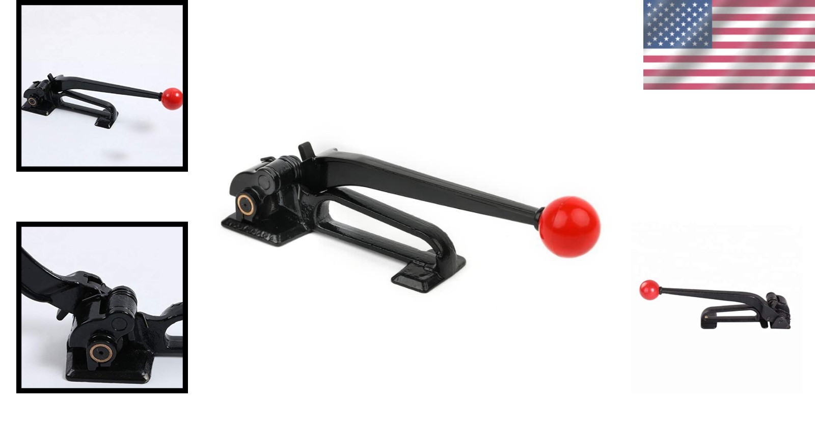 Durable Steel Strapping Tool Set – Tensioner, Cutter & Sealer for Secure Packing