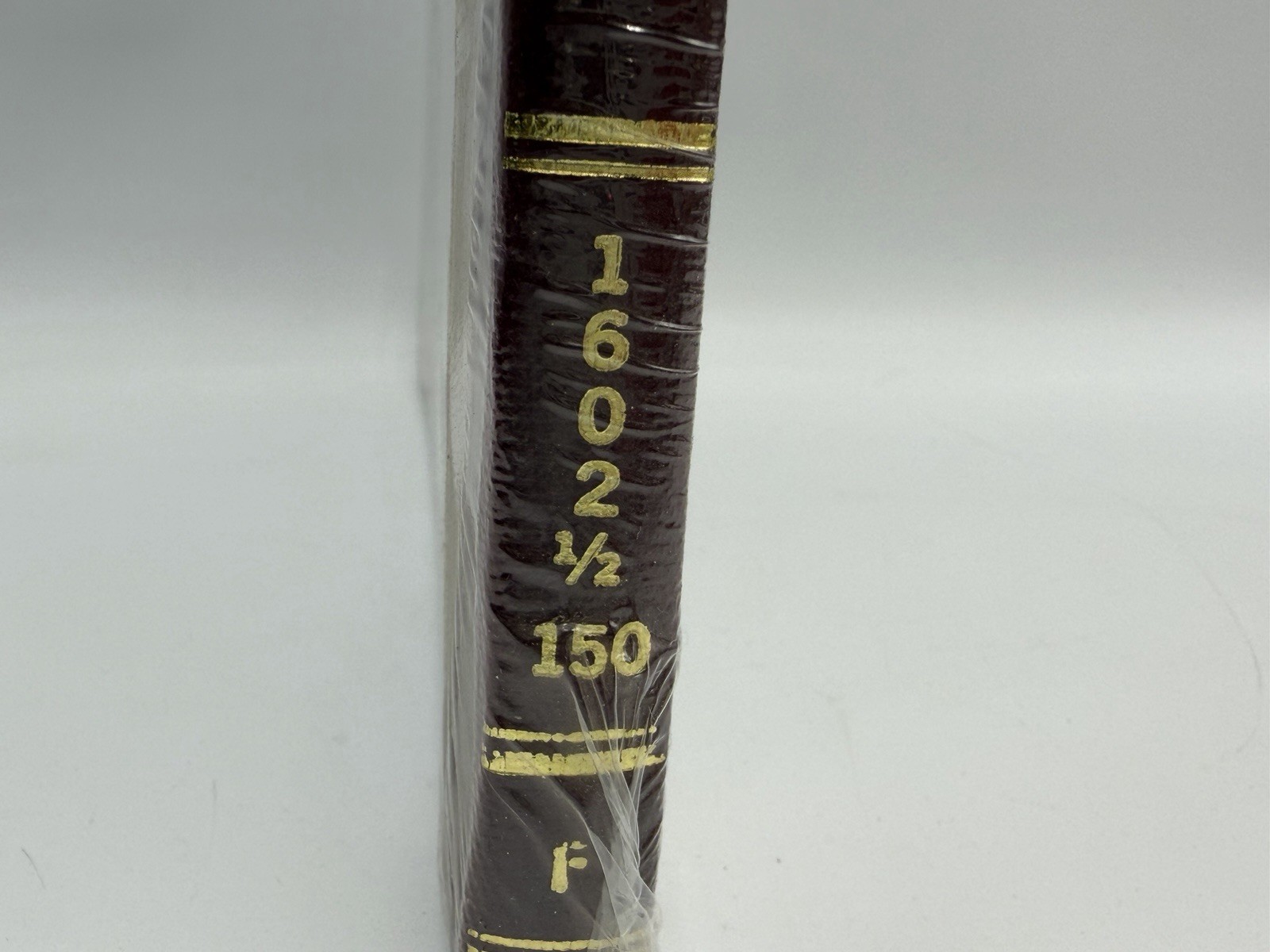 2 Vintage Boorum Pease 1602½ Ledger Account Books 150 Page NOS Sealed